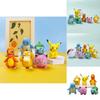 Adorable Pikachu Pokemon Can Reach Duck Cartoon Car Doll Cake Hand Decoration Pvc For Enthusiastic Collectors And Fans