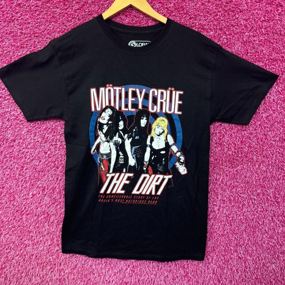 Motley Crue The Dirt Biopic Movie Promo Heavy Metal Tee M Unisex T-Shirt M
