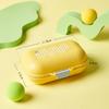 Toilet Drain Soap Box with Lid Creative Travel Portable Travel Soap Tray Bathroom Wash Face Soap Box