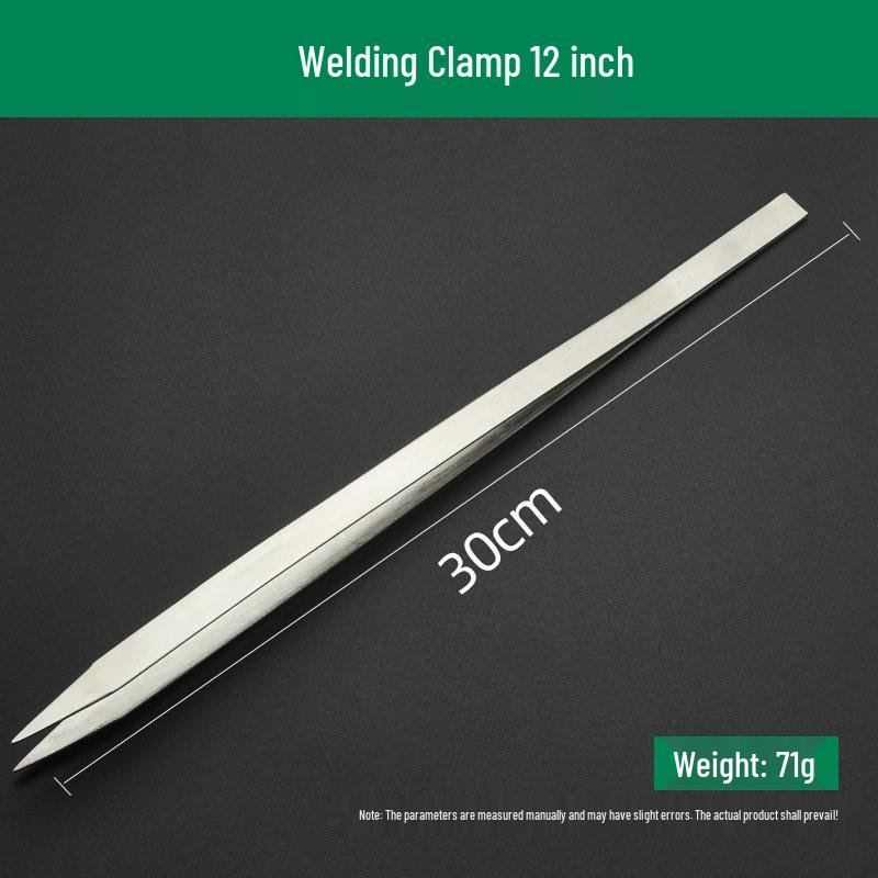 Gold- & Silberschmiedelötpinzette - Edelstahl, Multifunktional für Handyreparatur, Dünne & Dicke Klemmen.