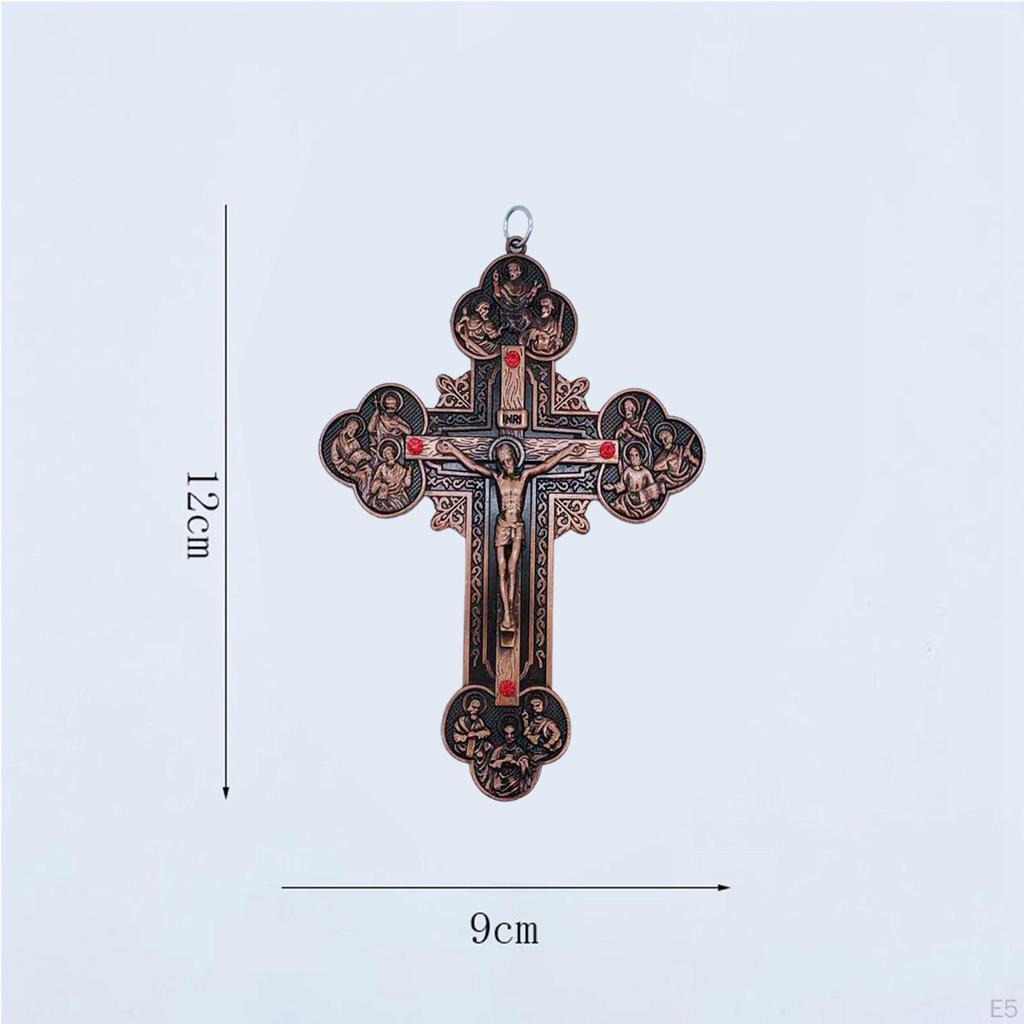 Delicate Christian Cross Pendant Necklace for Travel and Everyday Wear