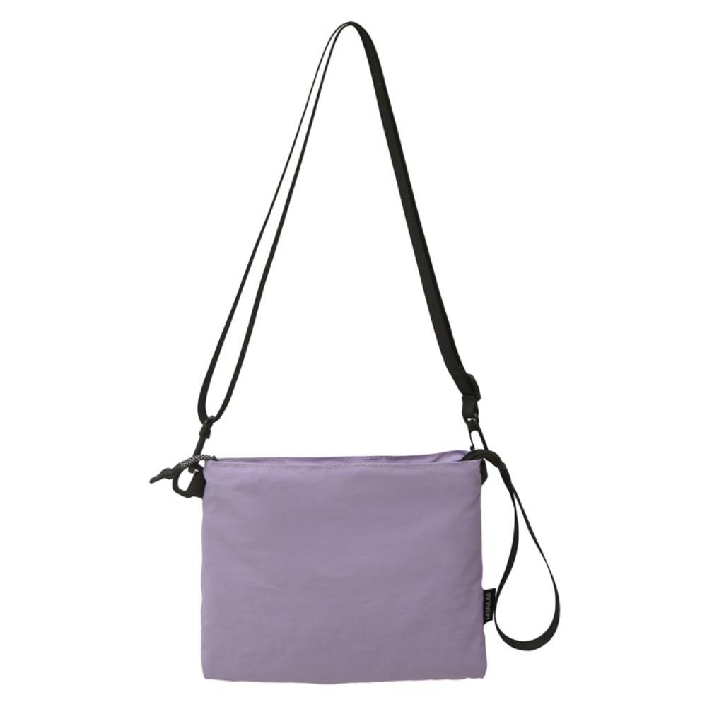 

Japanese Style Sports Shoulder Bag Lightweight Messenger Bag Nylon Small Crossbody Bag Travel фіолетовий