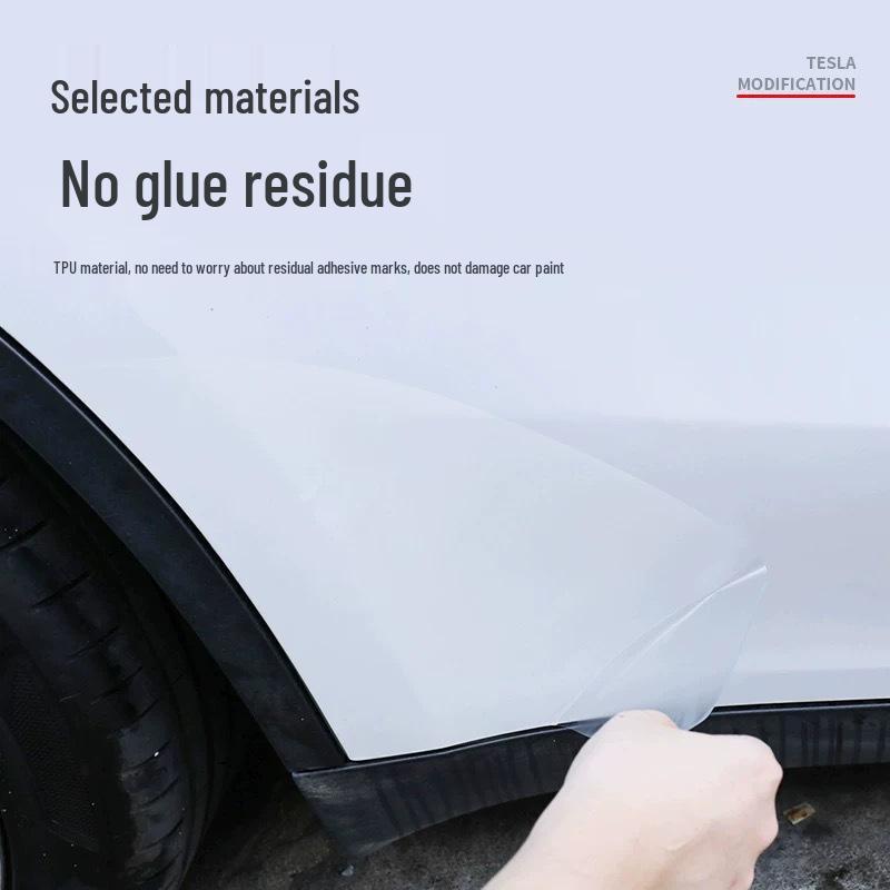 Protezione Angolo Porta Tesla Model Y/3 - Pellicola B-Pillar in TPU Antigraffio