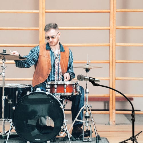 Socpuro Gooseneck Microphone Stand, Performance Microphone Tripod Stand with 360-Degree Swivel Arm, Compact, Portable, Foldable, Lightweight, Adjustab