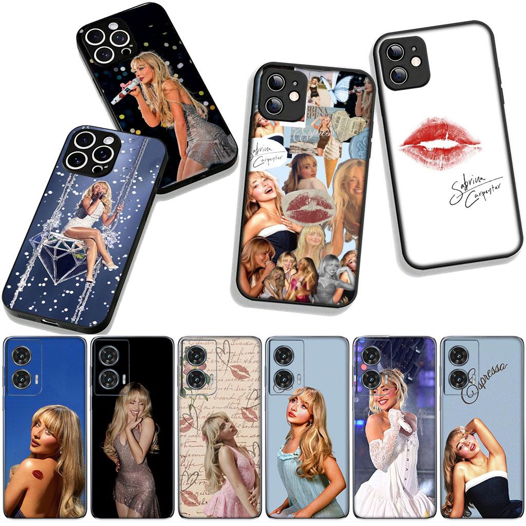 Sabrina Sc Carpenter Phone Cover for Apple iPhone 16 15 14 Plus 13 12 Mini 17 Pro Max + ProMax 16E Air Case