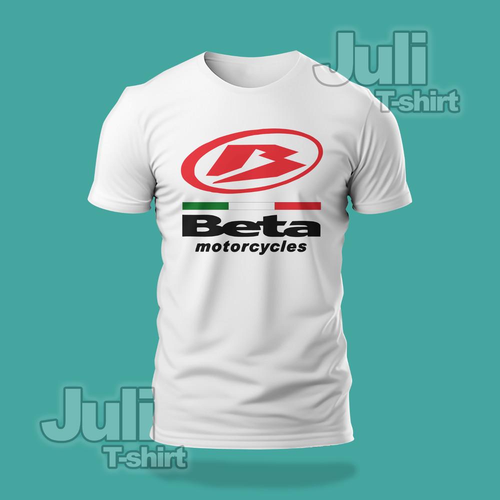 

Смешная футболка с логотипом мотоцикла Beta Italia Размер S-5XL Унисекс футболка США XXXXL