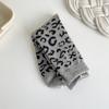 Leopard Print Thick Winter Socks Mid-tube Length Women's Cotton Socks  Christmas Gift