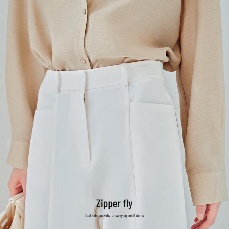 VEROMODA Women's Cotton Lyocell Blend Banana Pants