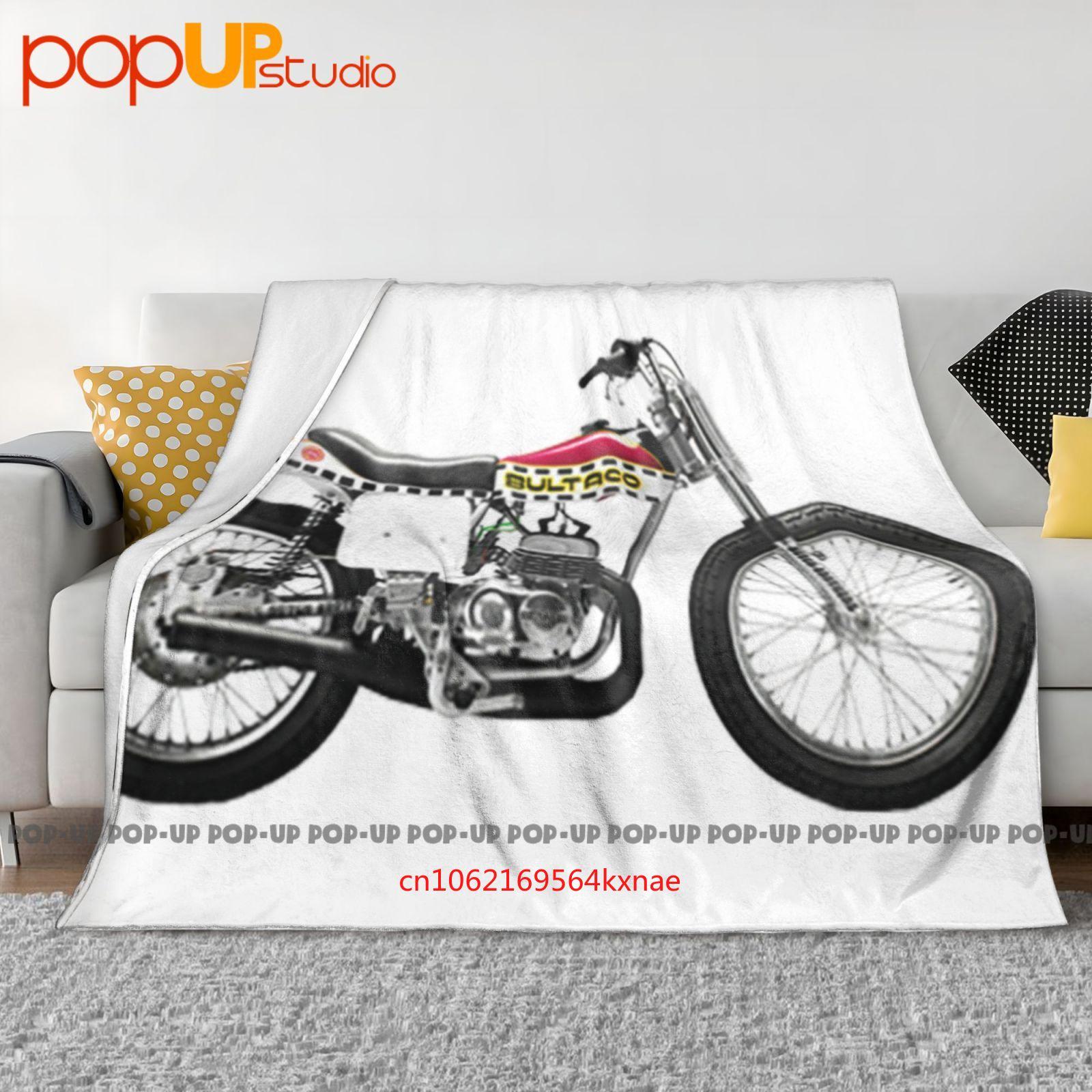 

Bultaco Astra Motorcycle Vintage Motorbike Ultra-Soft Blanket Quilt Winter Sofa Cover Bed Covers 30x40in