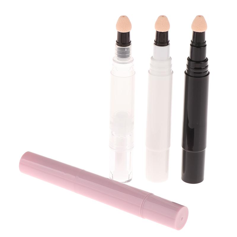 1 Pcs 5Ml Foundation Blush Dispensing Refill Pen Rotating Vacuum Nail Up Bottle Pen Cosmetic Gloss Lip Polish Pen Empty Tool