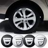 LUXG9 4pcs 56MM Car Wheel Center Cover Hub Caps Stickers Accessorie For Renault DACIA Fluence Scenic Duster Logan Clio 2 3 Trafic Zoe