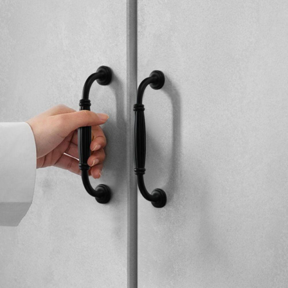 Aluminum Alloy Wardrobe Door Handle Minimalist Furniture Handles  For Cabinet Wardrobe Drawer