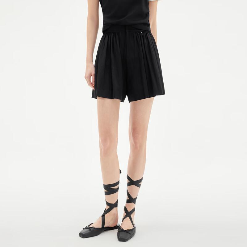 

ELLE Women s High-Waist Wide-Leg Skorts XL