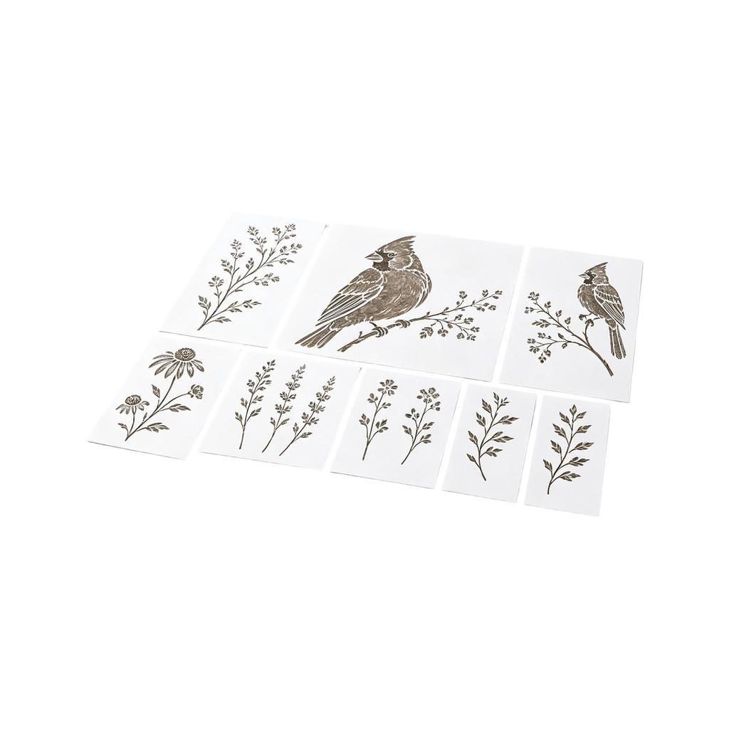 Garden Wall Stickers for Outdoor Patio and Home Decor