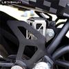 LEDISHUN Motorrad Hinterradbremsölbehälterabdeckung, CNC Aluminium Hinterradbremsenschutz Tank Schutzhülle, Geeignet für X300 V ERSYS NINJA400 Z400 Z90