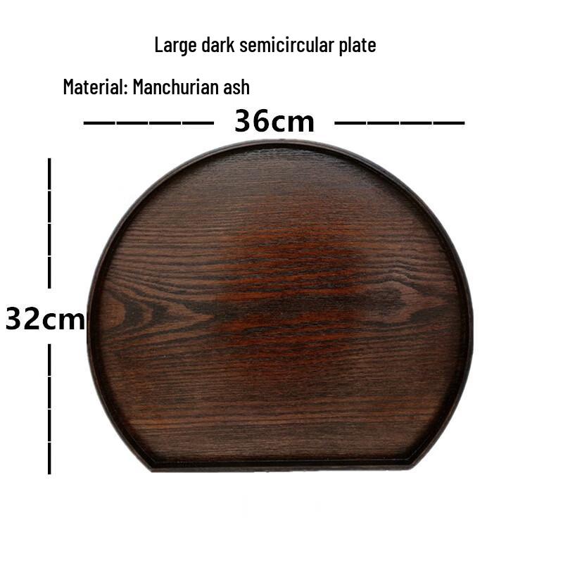 Qinkai Japanese Style Retro Wooden Tray
