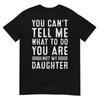 Funny Father Daddy Gifts Unisex From Daughter Fathers Day Dad TShirt