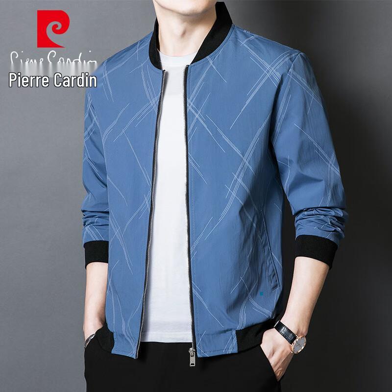 

Pierre Cardin Men s Business Casual Baseball Collar Jacket XL