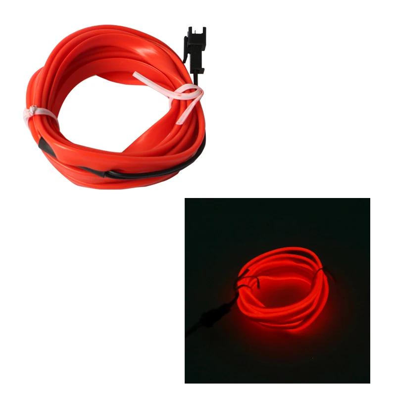 Auto Draht Led Streifen Atmosphäre Licht für DIY Flexible AUTO Innen Lampe Party Dekoration Lichter Neon Streifen 12V USB