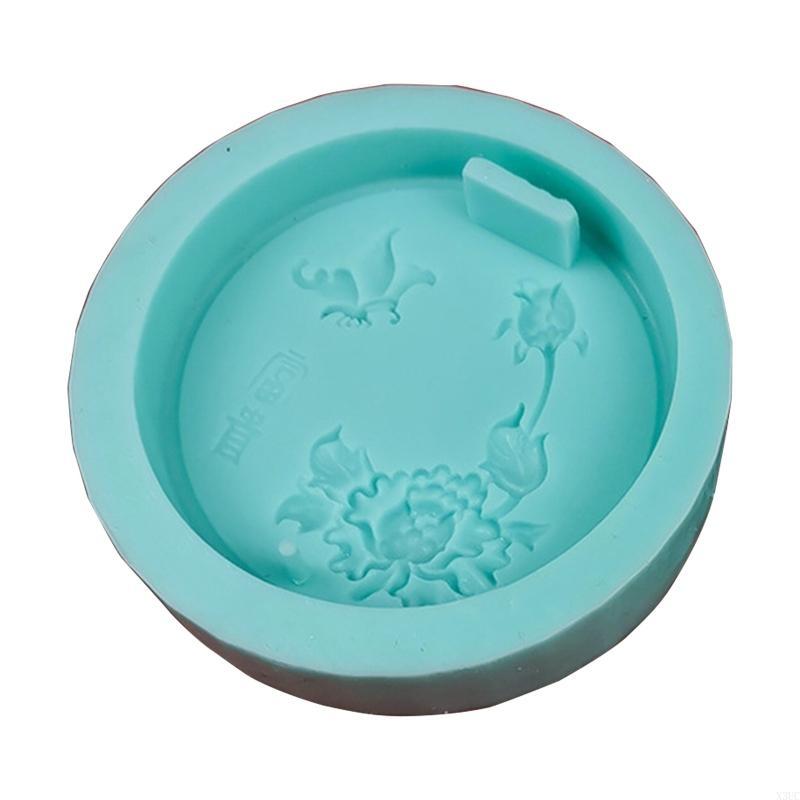 DIY Pendant Making Silicone Mold Unique Epoxy Resin Casting Mold Handmade Jewelry Pendant Mold Crystal Flower Charm Mold X3UC