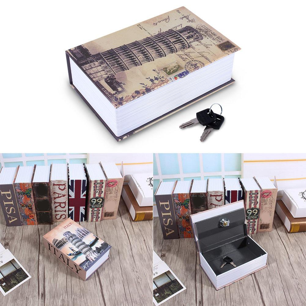 Dictionary Book Secret Safe Security Box Money Cash Jewelry Lock Box (LOVE Type)