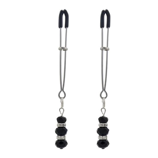 Nipple Stimulation Clamp Adjustable Metal Clamp Men Women Nipple Stimulator Adult Body Clamp Sex Toy for Couples Pleasure Private Orgasm