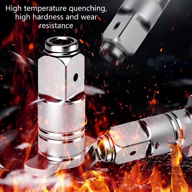 2 pezzi Adattatore Chiave Inglese per Trapano Elettrico Adattatore Chiave per Martello Elettrico Utensile Elettrico