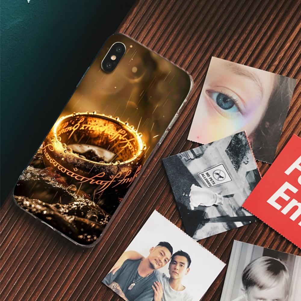 

L-Lord-Of The-Rings Phone Case For IPhone 16 15 14 13 12 Mini 11 Pro XS Max X XR SE 6 7 8 Plus Soft Silicone Cover iPhone 13pro max
