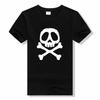 Black TShirt Space Pirate Captain Harlock Arcadia Kei Yuki Anime Homme T-Shirts Tee Pure Cotton Short Sleeve T Shirt
