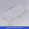 1Pcs Multifunctional Isolation Grid Board Plastic Undergravel Bottom Plate Tray Black White Seperator Divider Board Net