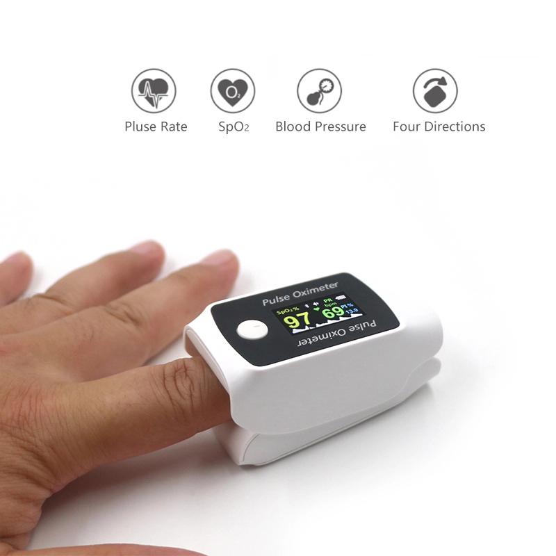 Berry 2-in-1 Bluetooth Finger Clip Health Monitor