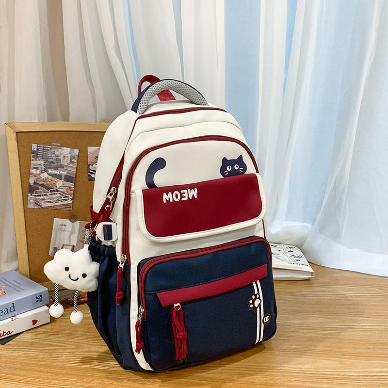 Schoolbag Schoolbag for Female Junior High School Students, High-value Large-capacity Primary School Girls, Backpack for Grades 3 To 6