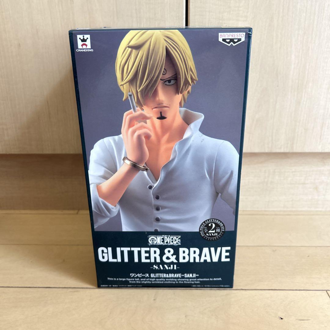 

[USED] One Piece GLITTER & BRAVE Sanji Figure