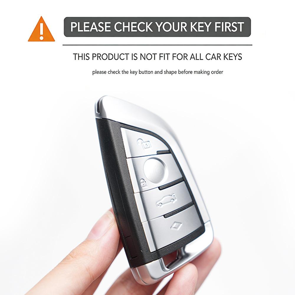 Silicone Car Key Case Bag Key Chain For BMW 1 2 3 4 5 6 7 Series X1 X3 X4 X5 X6 X7 F10 F20 F30 G20 G30 G01 F15 F16 G02 G05 F34