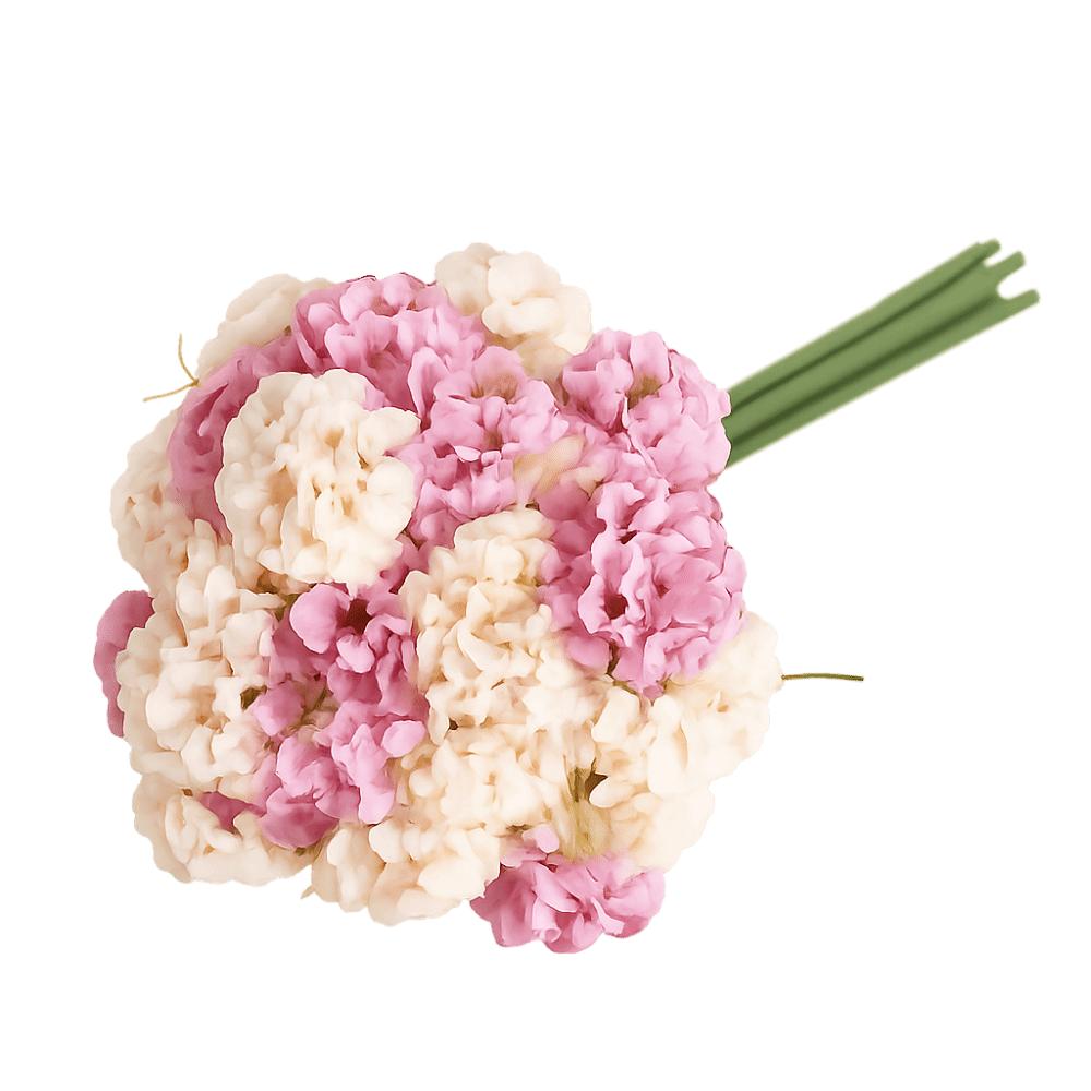 27 Heads Hydrangea Artificial Flowers Silk Petals DIY Accessories Fake Flower Photo Props Multicolor Floral Arrangement Wedding