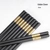 Miaoqiao Alloy Chopsticks - 10 Pairs