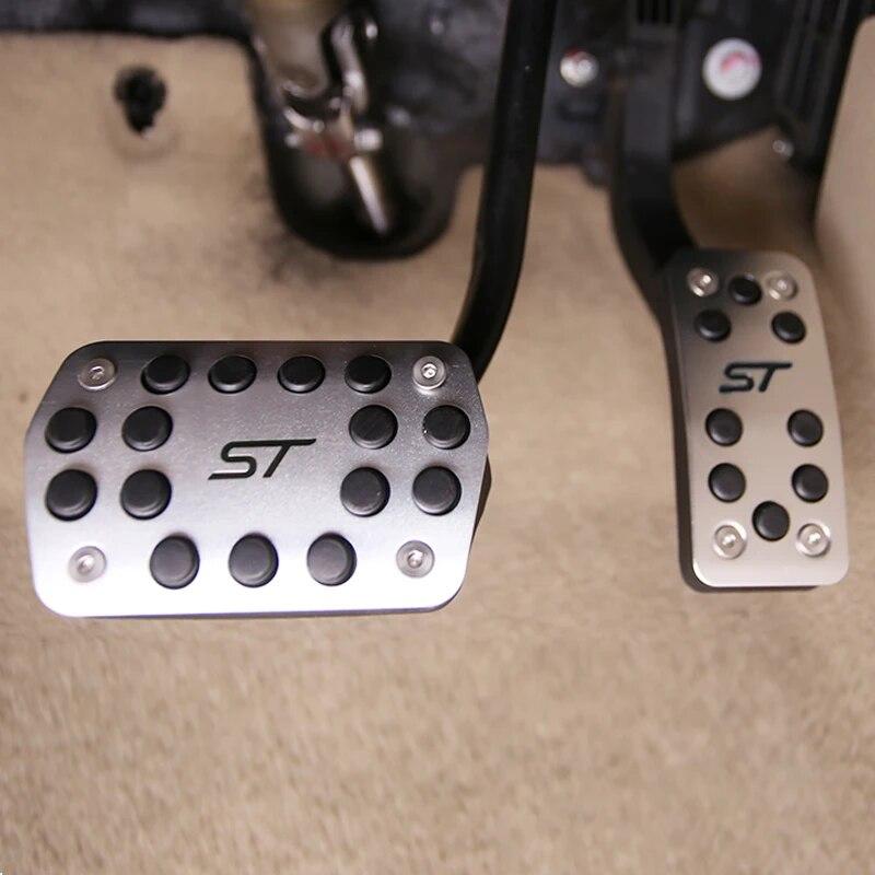 FOAL BURNING Car Accelerator Pedal Brake Pedal Clutch Pedals Cover for Ford Focus 2 MK2 3 4 MK3 MK4 Kuga Escape ST 20