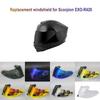 For Scorpion EXO-R420 Shield Replacement Face Visor EverClear AntiScratch Tinted
