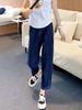 Women's Plus Size Harem Jeans: Summer, High Waist, Loose, Slimming, Straight & Wide Leg