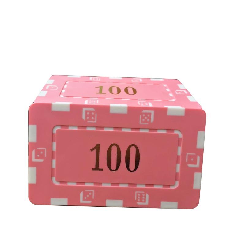 10 pièces/lot argile Las Vegas jetons de Poker 14g ensemble carte de Casino jetons de Poker divertissement pièces de monnaie en dollars jeu de cartes LasVegas
