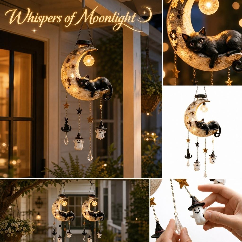 Moon and Hanging Decorative Light for Outdoor Garden Patio