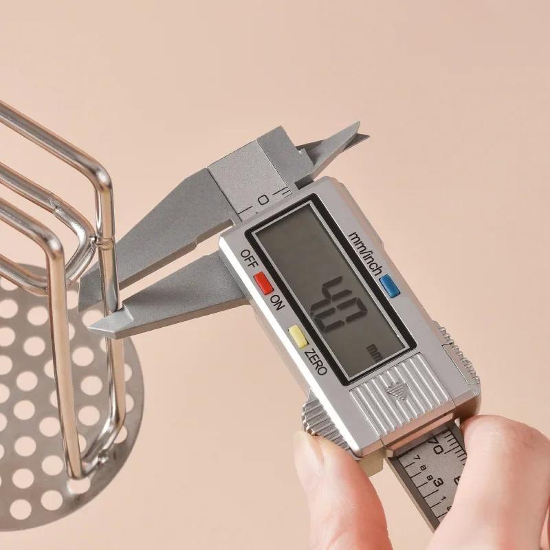 stainless steel potato masher, kitchen tool, red sweet potato fruit masher, crushed mash