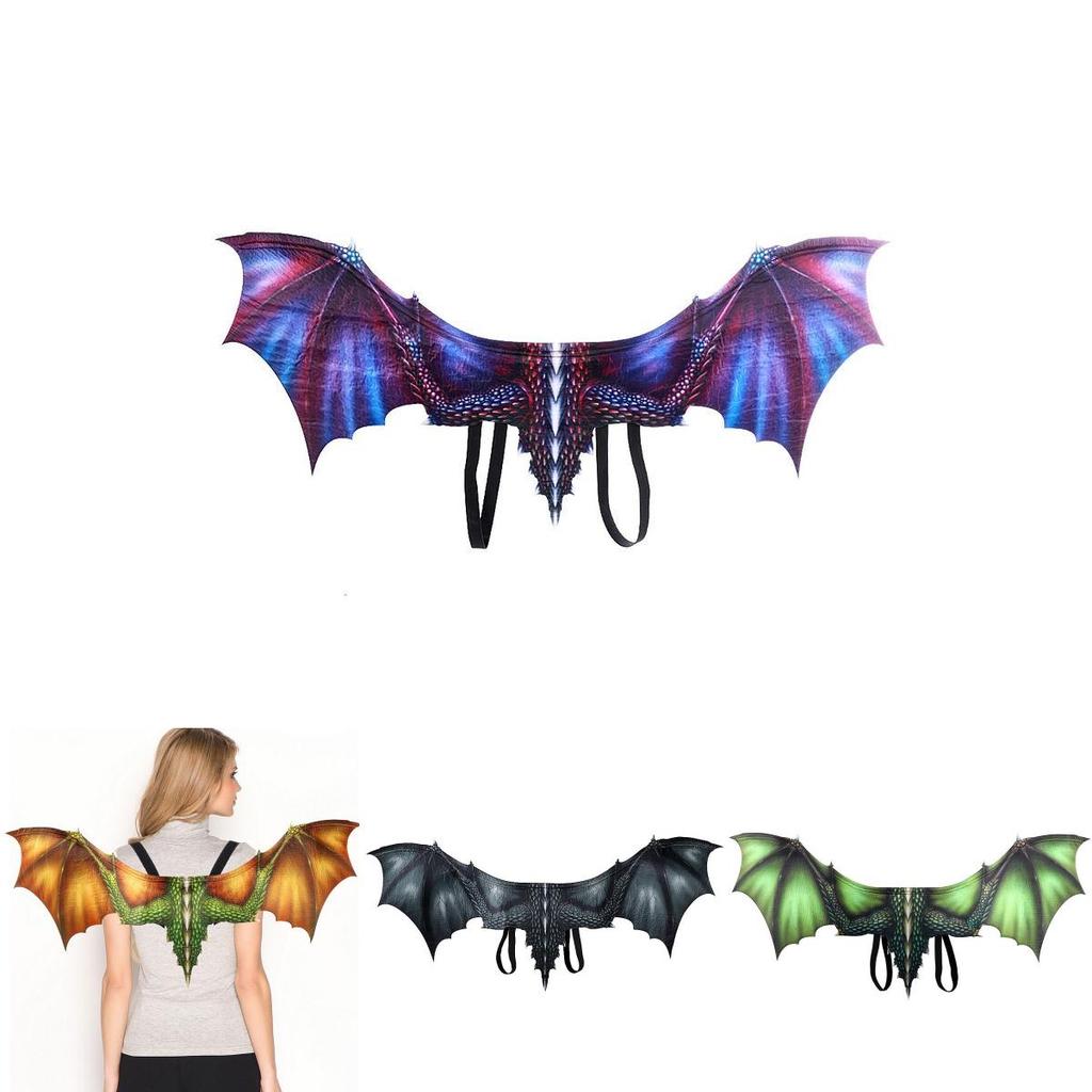 Vivid Non-woven Dragon Wings Cosplay Props For Halloween Parties And Role Play