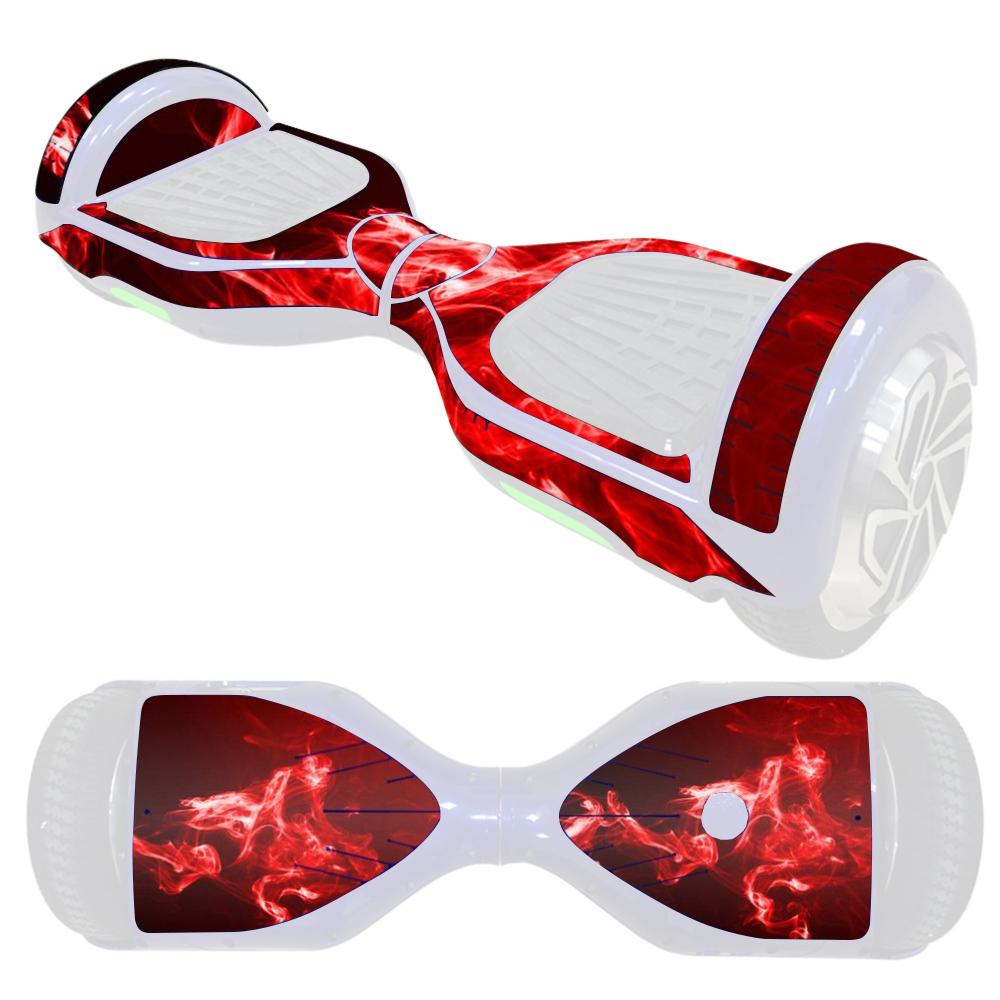 Adesivos Hover para Pele de Patinete, Reflexão Noturna de 6,5 Polegadas para Autoequilíbrio, Capa de PVC Resistente a Arranhões