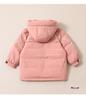 Girls' Winter Down Jacket: Mid-Length, Thickened, 90% Down, Suitable for Medium and Large Sizes - Style 2025.