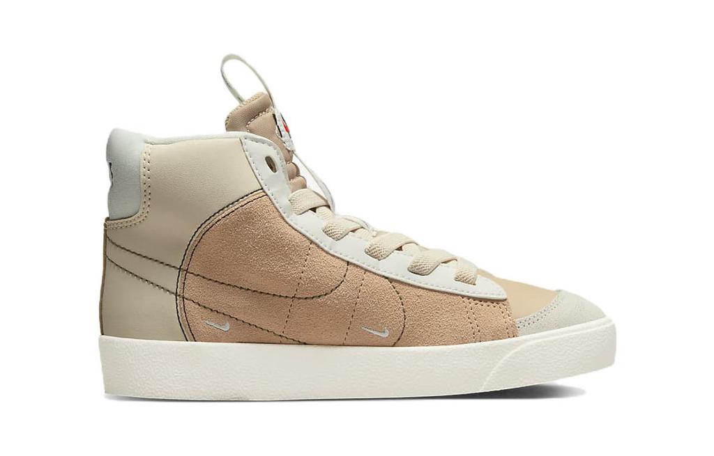 Nike Blazer 77 SE D Synthetic Leather Casual Slip Resistant Cushioning Abrasion Resistant Mid Top Skateboard Shoes DQ0370-100