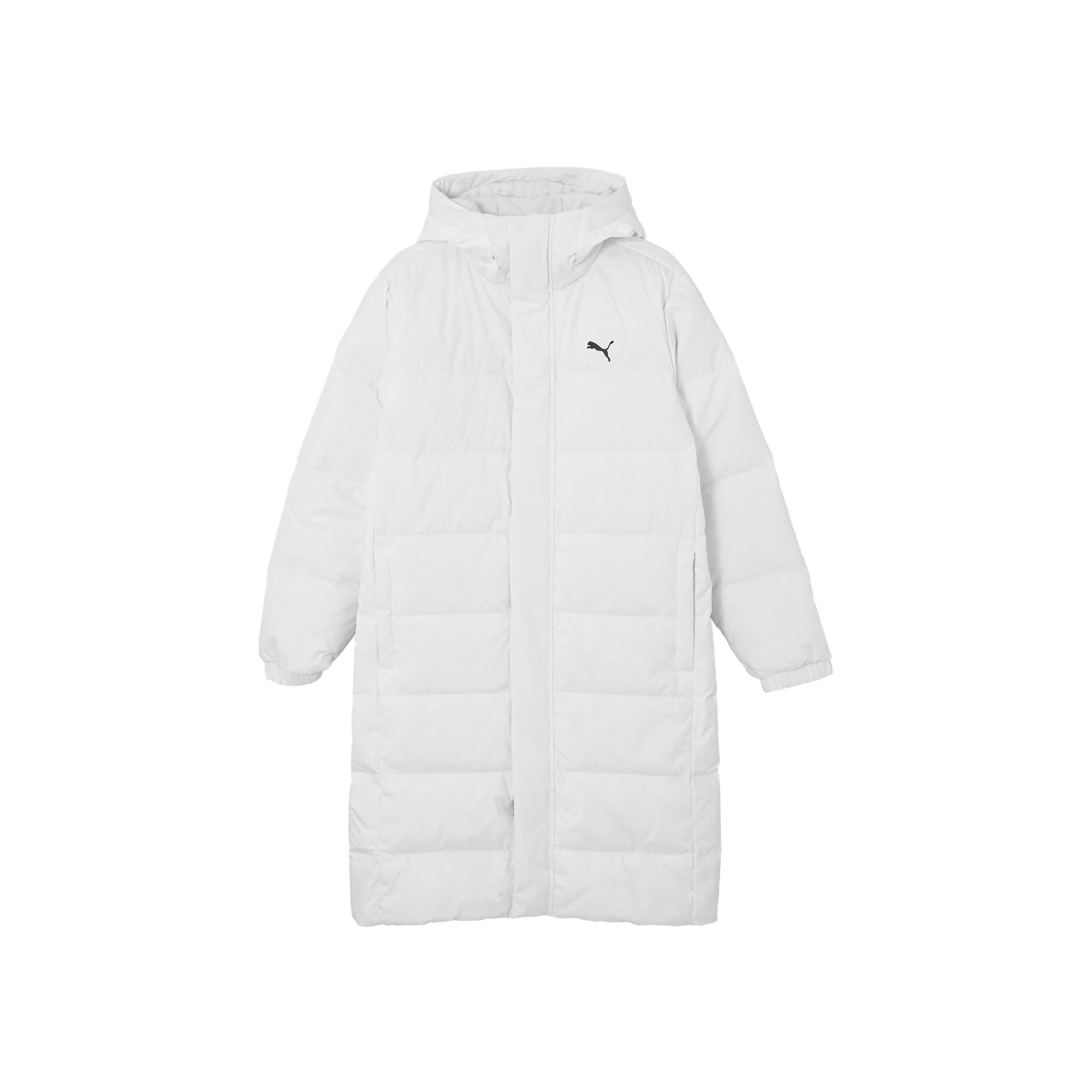

Новое ПУХОВОЕ ПАЛЬТО PUMA LONG DOWN COAT Пуховик Унисекс Белый 685322-02 XL(185/104A)
