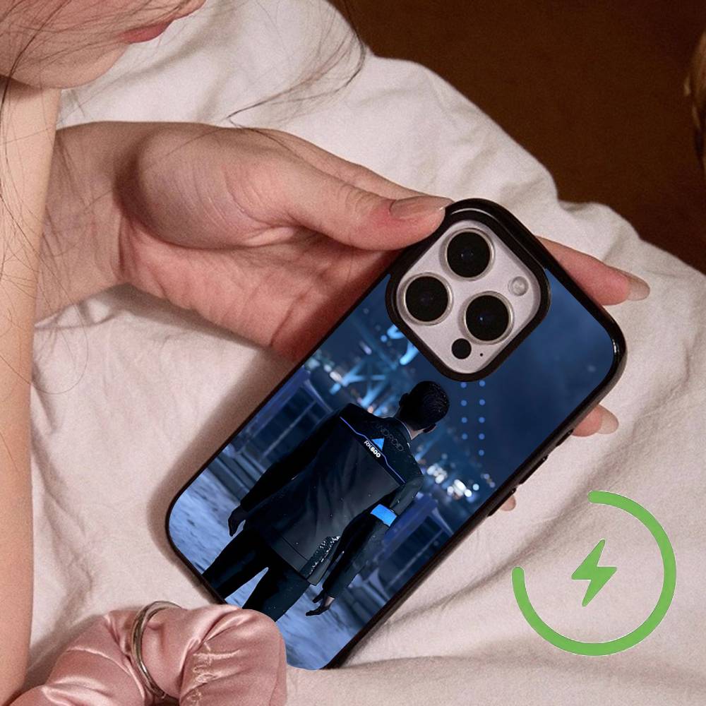 

Популярный Чехол для Беспроводной Зарядки MagSafe с Изображением Фильма Detroit Become Human Для IPhone 17 16 15 14 13 12 11 15 Pro Max Магнитная Крышка iPhone 16pro max