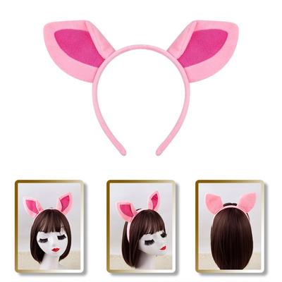 Set Costume da Maialino Include Coda da Maialino Fascia Naso Papillon Guanti Gonna Costume da Maialino di Halloween per Cosplay Bambino