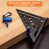 Stair Layout Framing Square Attachment Metal Tall Stair Gauges with Carabiner